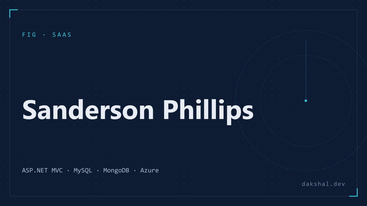 Sanderson Phillips cover